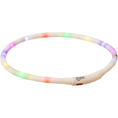 trixie halsband usb siliconen lichtgevend oplaadbaar meerkleurig-1