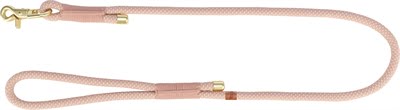 trixie soft rope hondenriem roze / licht roze-1