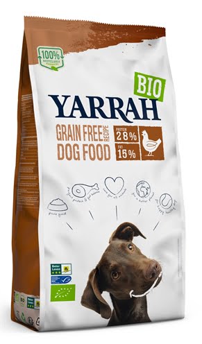 yarrah dog adult biologisch graanvrij kip/vis-1
