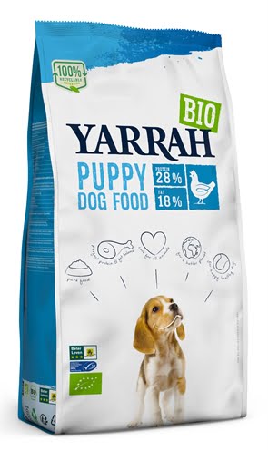 yarrah dog biologische brokken puppy kip-1