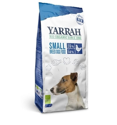 yarrah dog biologische brokken small breed kip-1