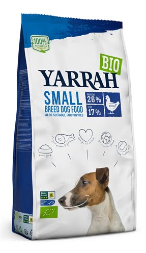 yarrah dog biologische brokken small breed kip-1