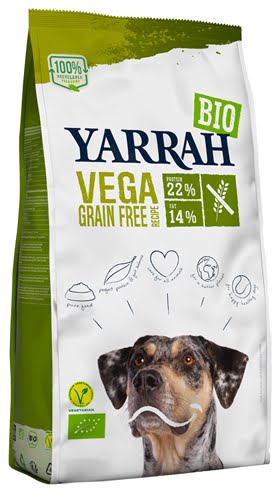 yarrah dog biologische brokken vega ultra sensitive graanvrij-1