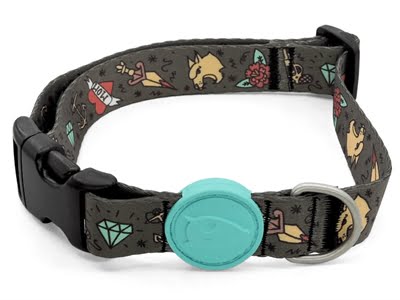 morso halsband hond gerecycled ink tank groen-1