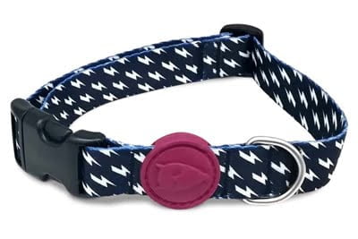 morso halsband hond gerecycled power flow zwart-1