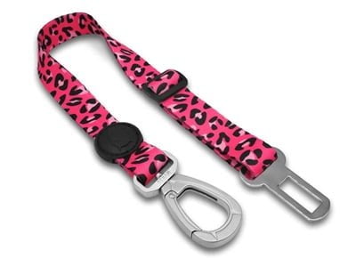 morso honden autogordel gerecycled bubble leo roze-1