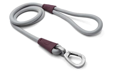 morso hondenriem soft rope gerecycled grey grijs-1