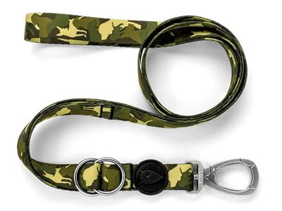 morso hondenriem verstelbaar gerecycled full metal dog bruin-1